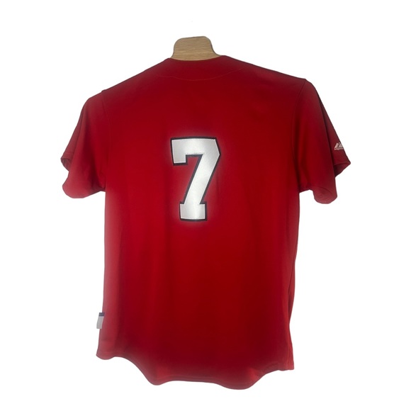 Majestic Washington Nationals MLB Baseball Jersey #7 Large - Picture 4 of 6